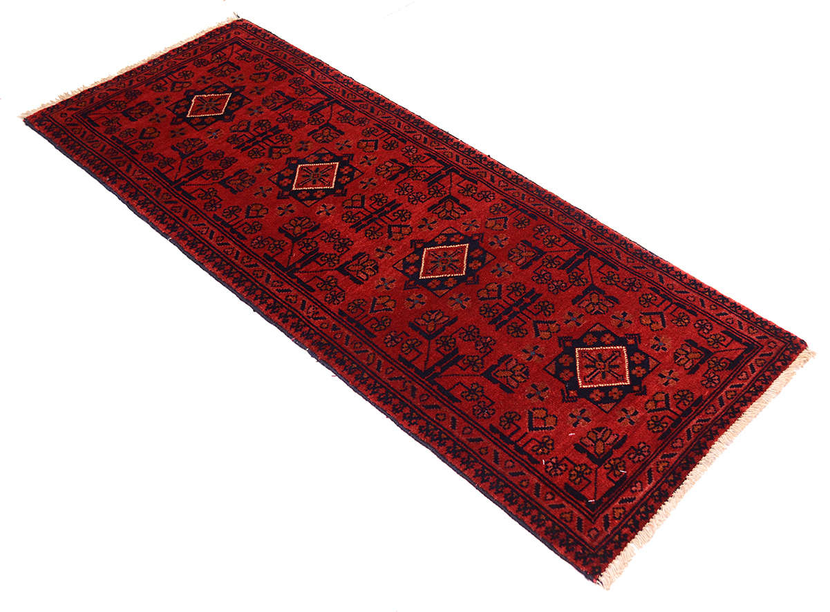 Khalabar Rug Khal Mohamadi Kharack 1.34x0.51m | The Oriental Rug Merchant