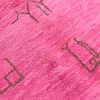 Purple Moroccan Berber Beni Mrirt Carpet with ancient tribal symbols. Handmade, wool pile hand-knotted onto wool.