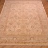 Fine handknotted Afghan Ferahan Carpet with complex all over floral pattern and main colour of beige/gold with numerous detail shades.