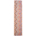 Afghan Maimana Kilim Runner, beige background with chevron arranged rosettes.