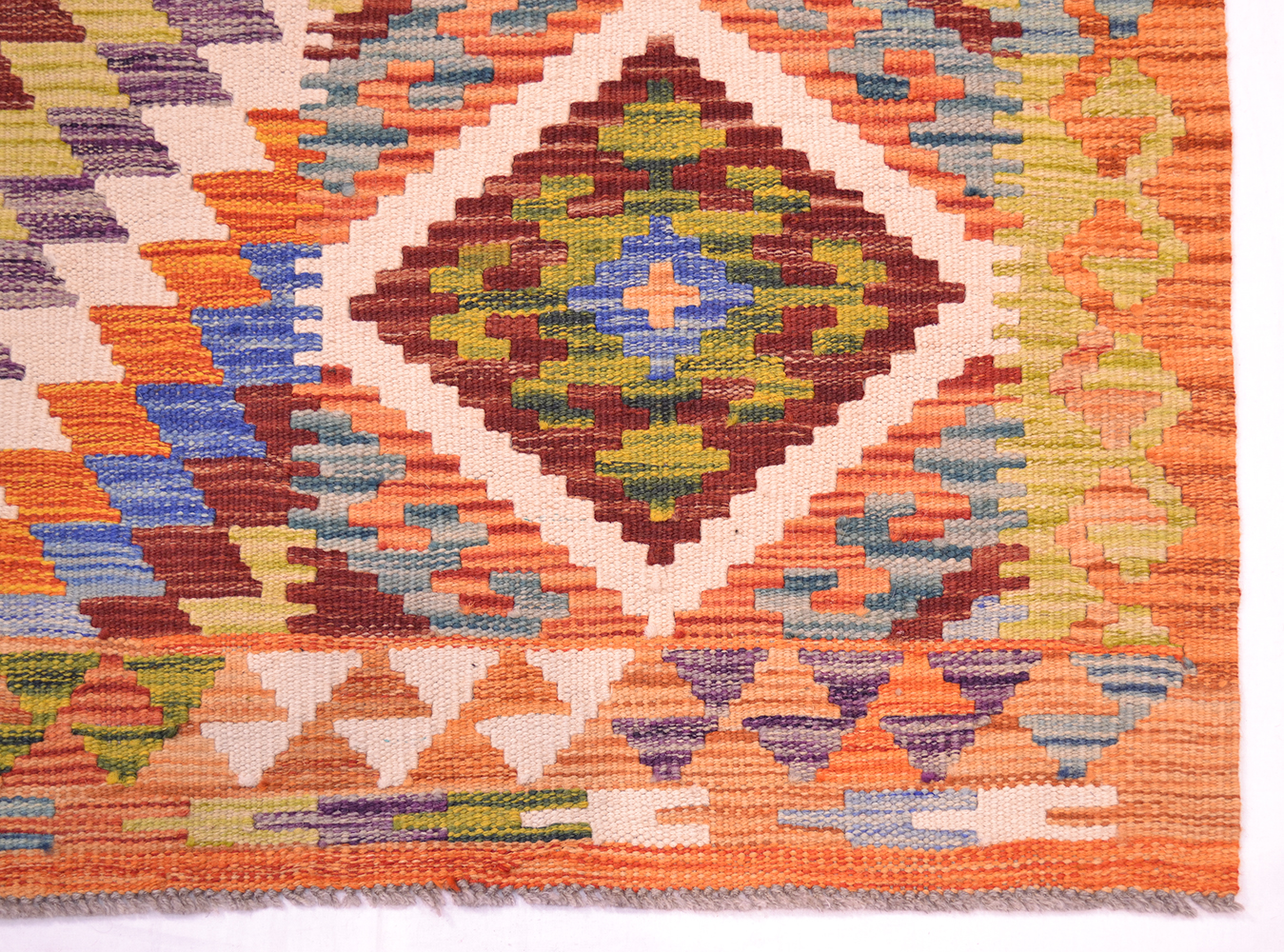 Panel Design Rug Panel design Kelim 1.25x0.85m | 4ft1x2ft10 Handmade Rug