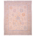 Afghan Oushak Dozar rug with soft floral design on a beige field.