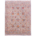 Grey Sultani carpet with all over contrasting floral pattern with detail touches of rust, orange, green and blue.