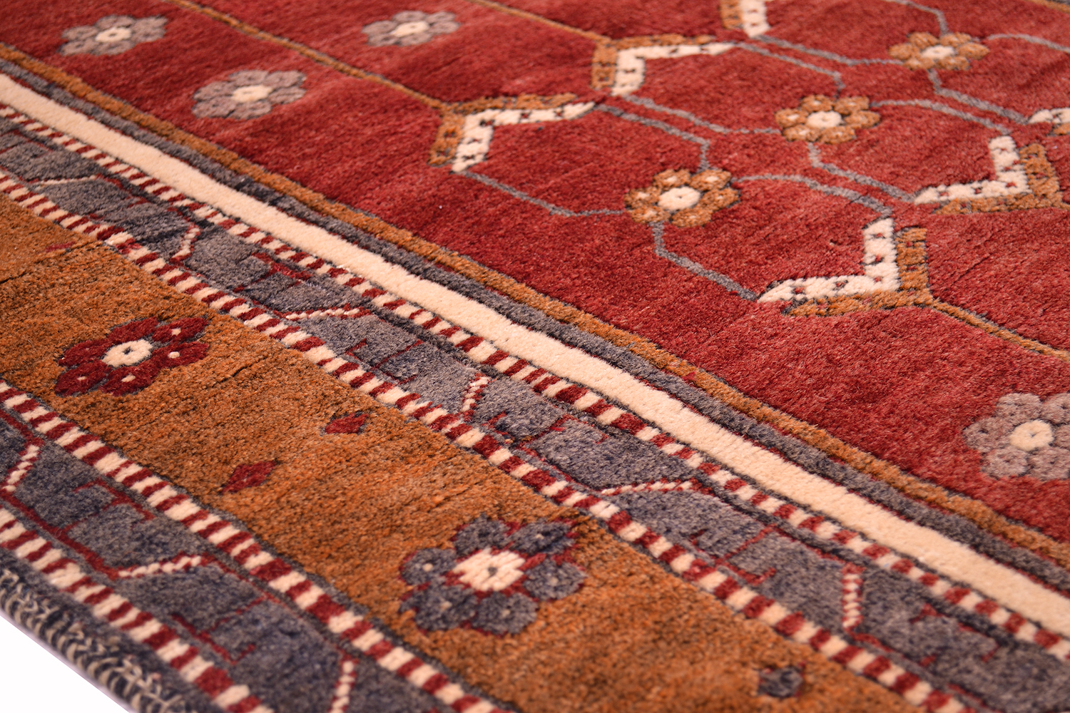 No.35 ヴィンテージラグ　M　トルコ　マット turkish rug No.35 ヴィンテージラグ M トルコ マット turkish rug No.35
