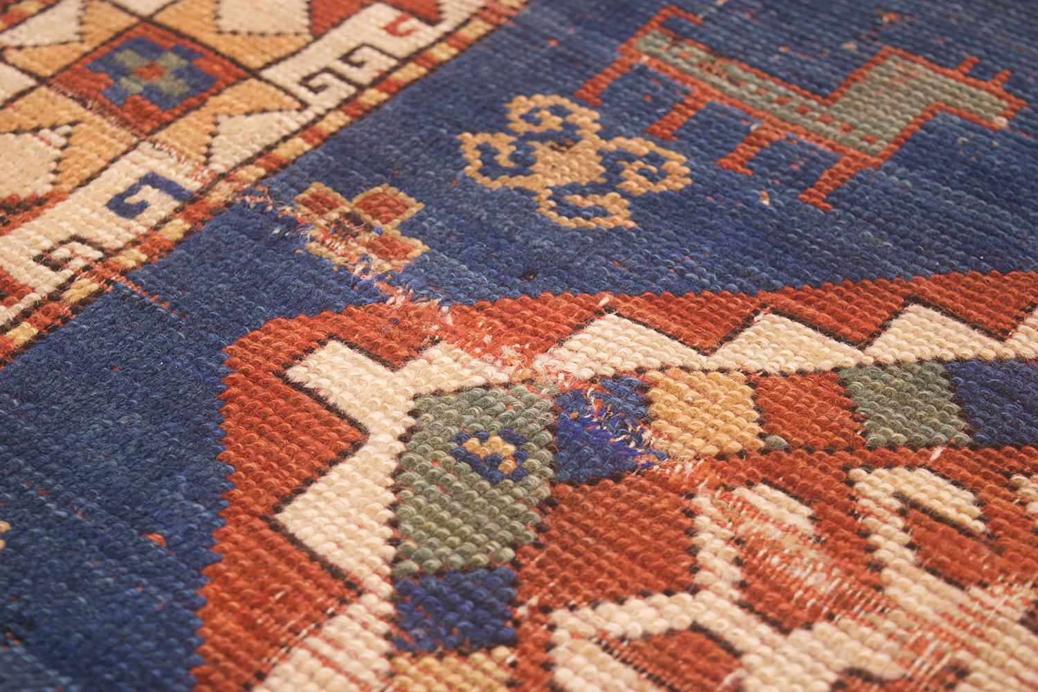 Ant Rug Antique Kazak rug 1.90x1.26m | The Oriental Rug Merchant