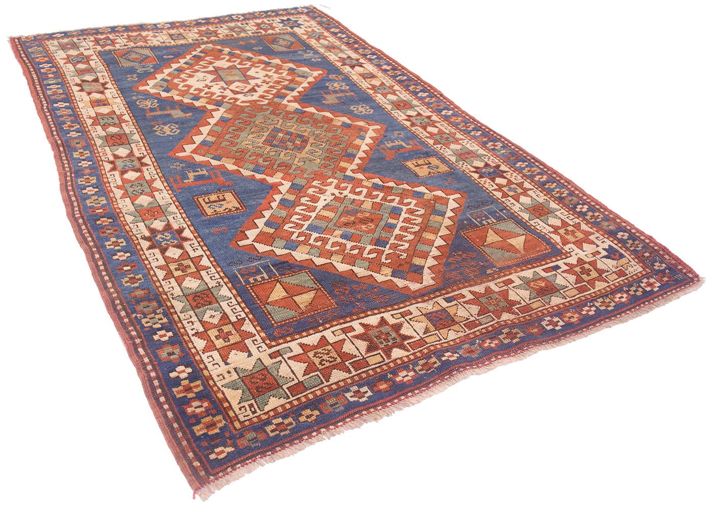 Ant Rug Antique Kazak rug 1.90x1.26m | The Oriental Rug Merchant