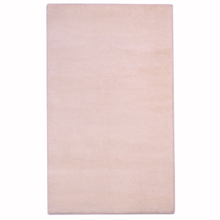 Indian Royal Bengal rug, plain off-white rug