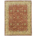Oversize Ziegler carpet hand-knotted wool pile, rust with gold and all over floral design.